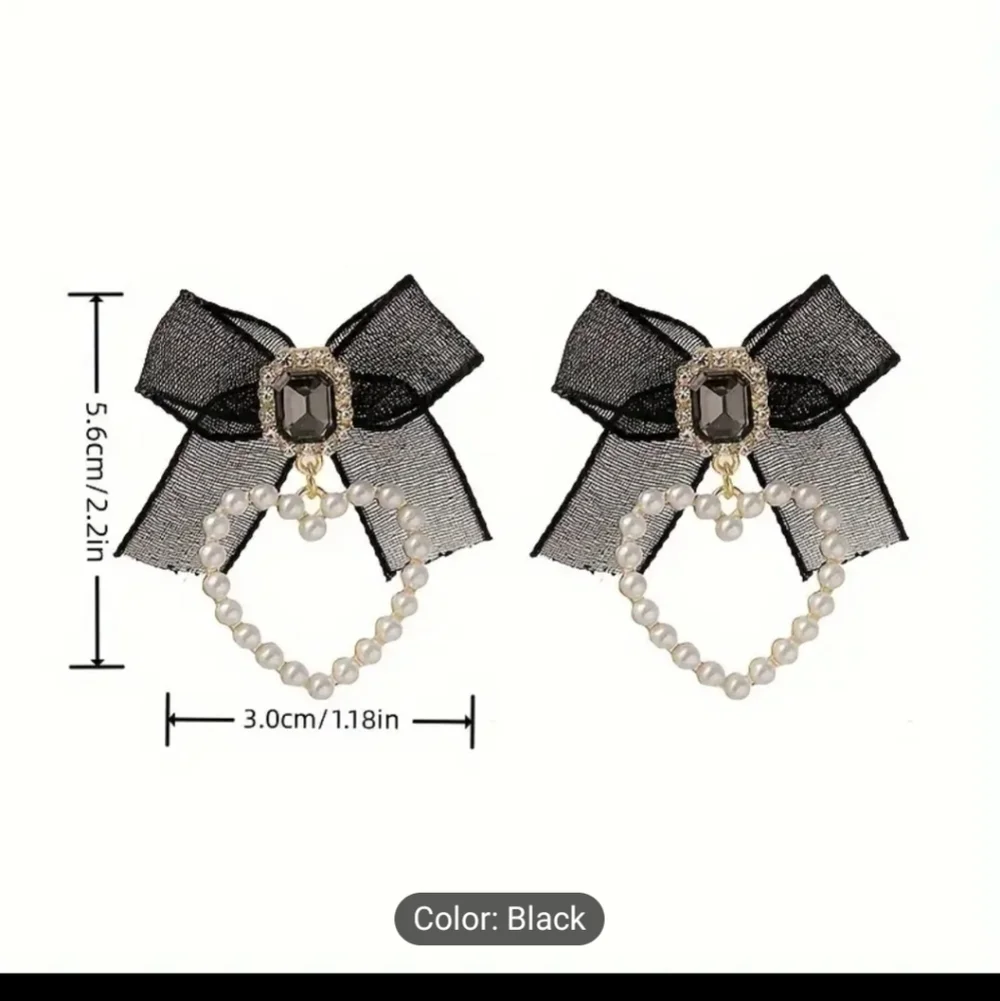 Nwt Vintage Romantic Style Faux Mini Pearls Drop Earrings